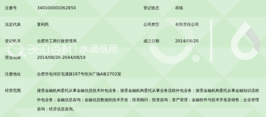 安徽添金所金融信息科技